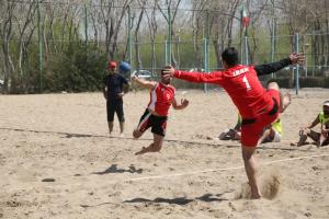 نهمین اردوی آمادگی تیم ملی هندبال ساحلی در تهران